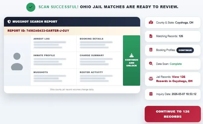 Ohio Jail Mugshot Search